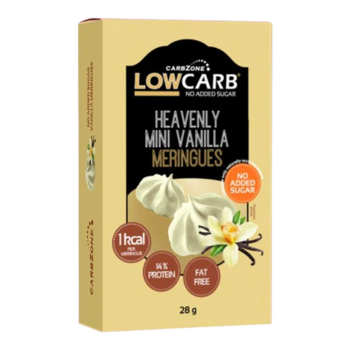 Low Carb® Heavenly Mini Vanilla Meringues pakkaus