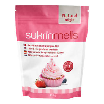 Sukrin Melis 400 g pakkaus