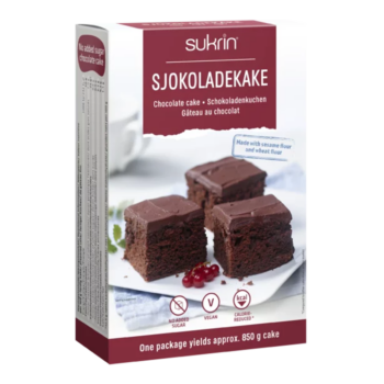 Sukrin Suklaakakkujauhe 370 g pakkaus