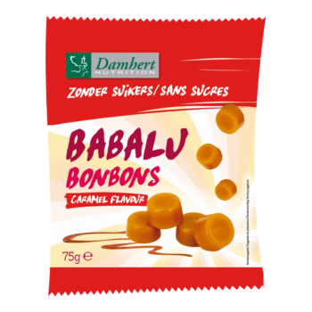 Damhert Caramel Bonbons 75 g pakkaus