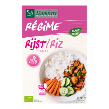 Damhert Konjak-riisi 270 g pakkaus