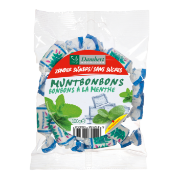 Damhert Mint Bonbons 100 g pakkaus