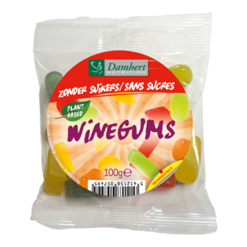 Damhert Winegums 100 g pakkaus