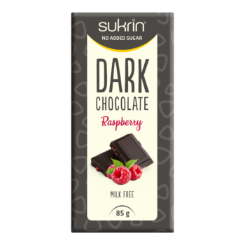 Sukrin Tumma Suklaa - Vadelma 85g pakkaus