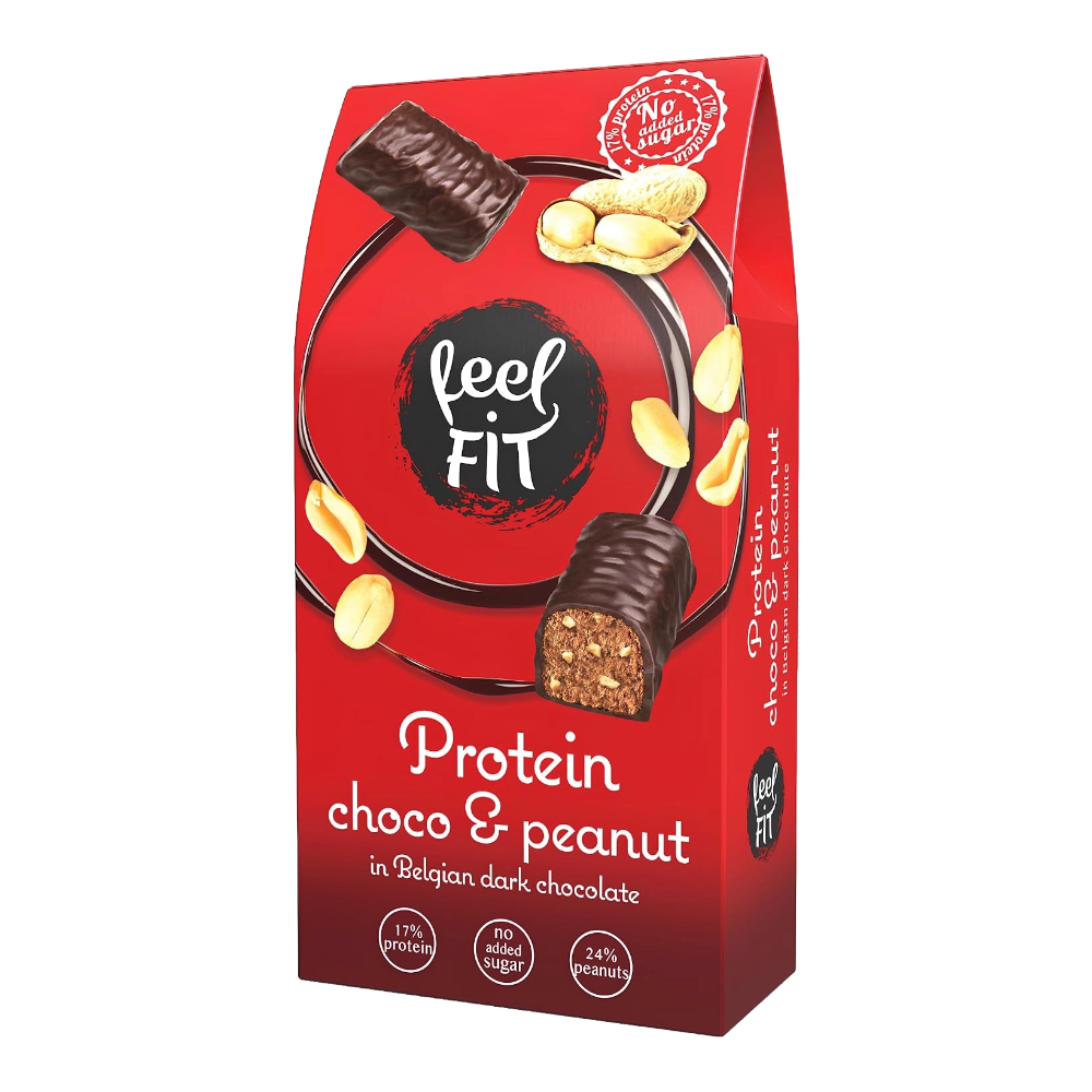 choco-peanut Feel FIT Protein Choco & Peanut -proteiinikonvehdit 83g - Image 1