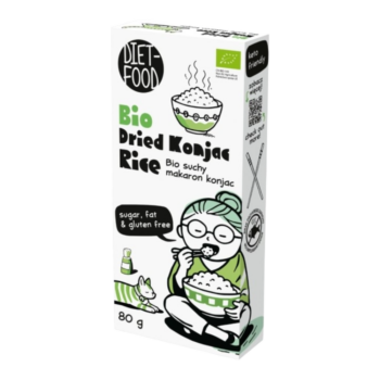 Kuivattu Shirataki Konjac Riisi 80g